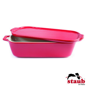 Terrine Cereja 26x12cm Staub Ceramic