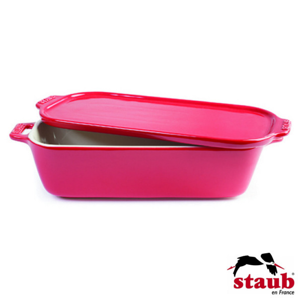 Terrine Cereja 26x12cm Staub Ceramic