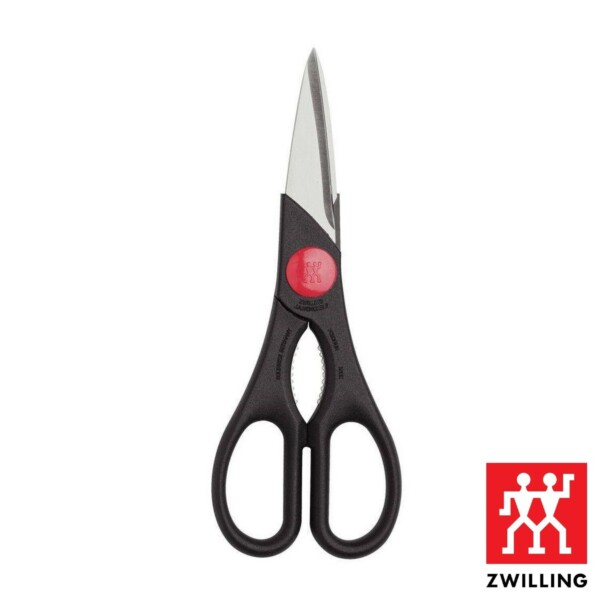 Tesoura de Cozinha Zwilling Twin Shears 200mm de Aço Inox Preta