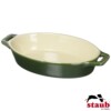 Travessa Oval 17cm Verde Basil Staub Ceramic