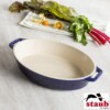 Travessa Oval 23cm Azul Marinho Staub Ceramic