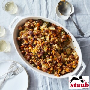 Travessa Oval 37cm Branca Staub Ceramic