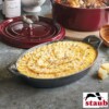 Travessa Oval 24cm Cinza Grafite Staub Specialties de Ferro Fundido