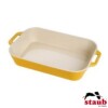 Travessa Retangular 20x16cm Limão Staub Ceramic