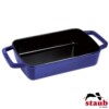 Travessa Retangular 30x20cm Azul Marinho Staub Specialties de Ferro Fundido