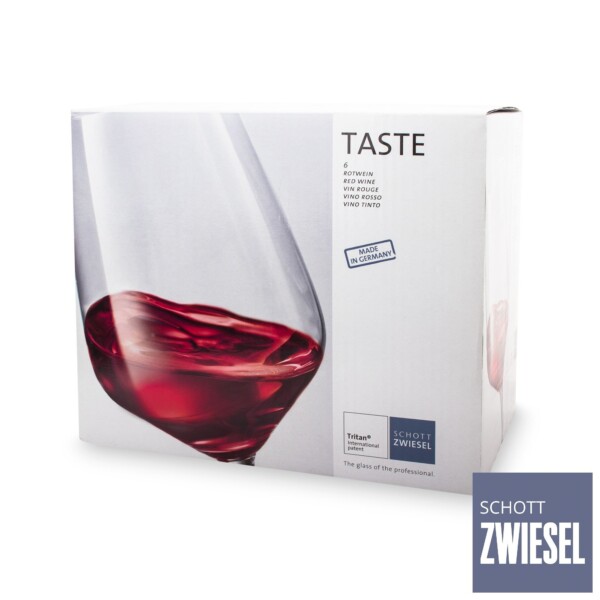 Cj. 6 Taças para Vinho Tinto 497ml Schott Zwiesel Taste de Cristal