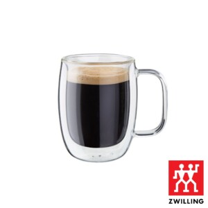 Cj. 2 Canecas para Espresso Duplo 134ml Parede Dupla Zwilling Sorrento