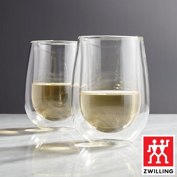 Cj. 2 Copos para Longdrink 296ml Parede Dupla Zwilling Sorrento