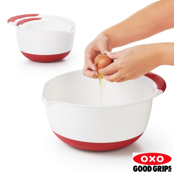 Conjunto Bowl para Preparo Oxo Soft Works Antiderrapante 3 Peças