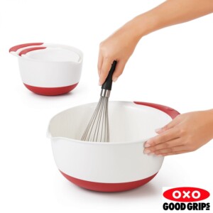 Conjunto Bowl para Preparo Oxo Soft Works Antiderrapante 3 Peças