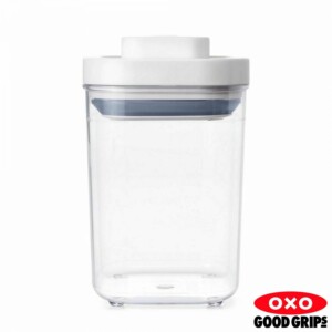 Pote Quadrado 1 litro Oxo Pop com Fechamento Hermético