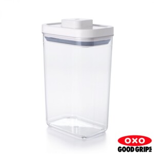 Pote Retangular 2,5 litros Oxo Pop Softworks com Fechamento Hermético