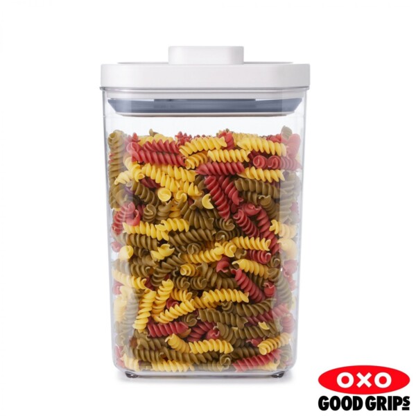 Pote Retangular 2,5 litros Oxo Pop Softworks com Fechamento Hermético