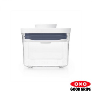 Pote Retangular 600ml Oxo Pop 2.0 com Fechamento Hermético