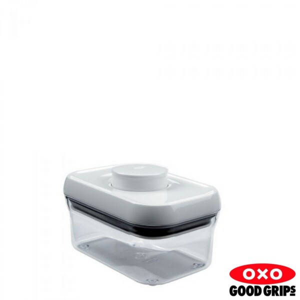 Pote Retangular 600ml Oxo Pop 2.0 com Fechamento Hermético