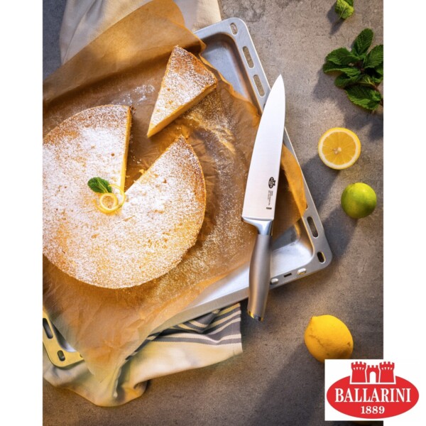 Faca Chef Ballarini Tanaro 20cm de Aço Inox