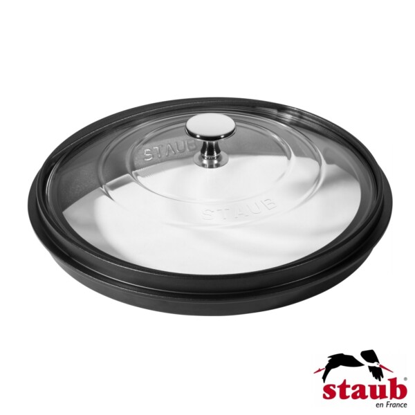 Tampa 26cm com Suporte Staub Accessories de Ferro Fundido