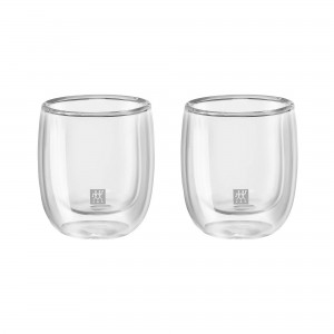 Jogo de Copos para Espresso 80ml Zwilling Sorrento 2 Peças Parede Dupla