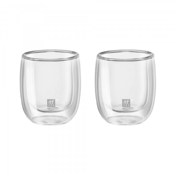 Jogo de Copos para Espresso 80ml Zwilling Sorrento 2 Peças Parede Dupla