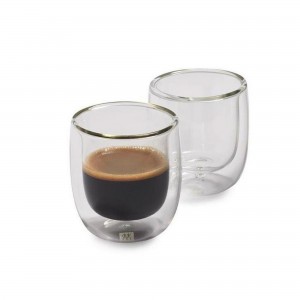 Jogo de Copos para Espresso 80ml Zwilling Sorrento 2 Peças Parede Dupla