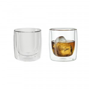 Jogo de Copos para Whisky 266ml Zwilling Sorrento 2 Peças Parede Dupla