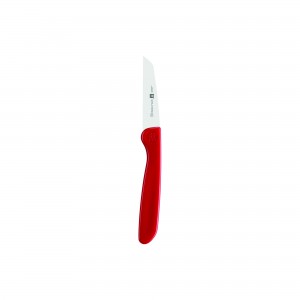 Faca de Legumes Zwilling Twin Grip 7cm Vermelha