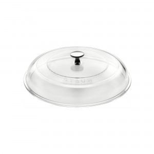 Tampa Staub 24cm de Vidro Borosilicato Temperado