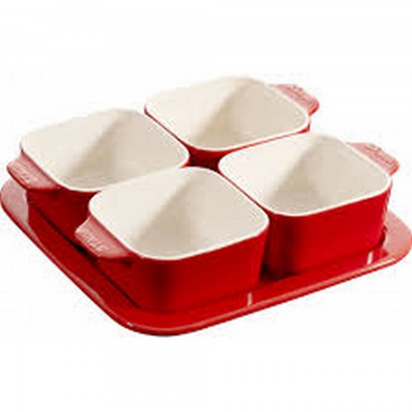 Conjunto para Aperitivos Cereja Staub Ceramic