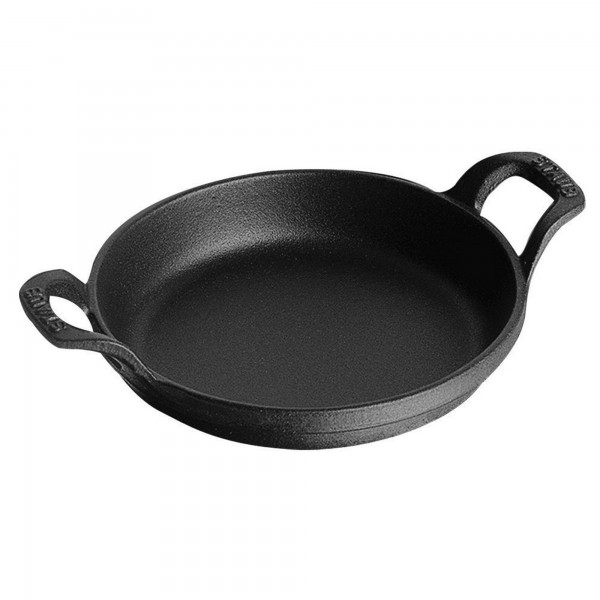 Travessa Redonda Preta 20cm Staub Specialties de Ferro Fundido