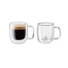 Jogo de Canecas para Espresso 80ml Zwilling Sorrento 2 Peças Parede Dupla