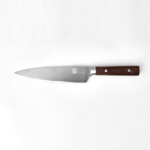 Faca Chef James.F Classic 20cm de Aço Inox e Madeira