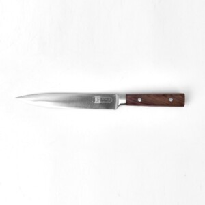 Faca Chef Estreita James.F Classic 19cm de Aço Inox e Madeira