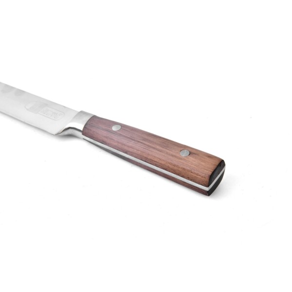 Faca Chef Estreita James.F Classic 19cm de Aço Inox e Madeira