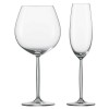 Kit de Taças Borgonha e Champagne Schott Zwiesel Diva 12 Peças de Cristal