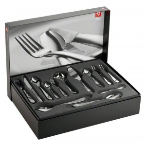 Faqueiro Zwilling Dinner 68 Peças de Aço Inox Alto Brilho