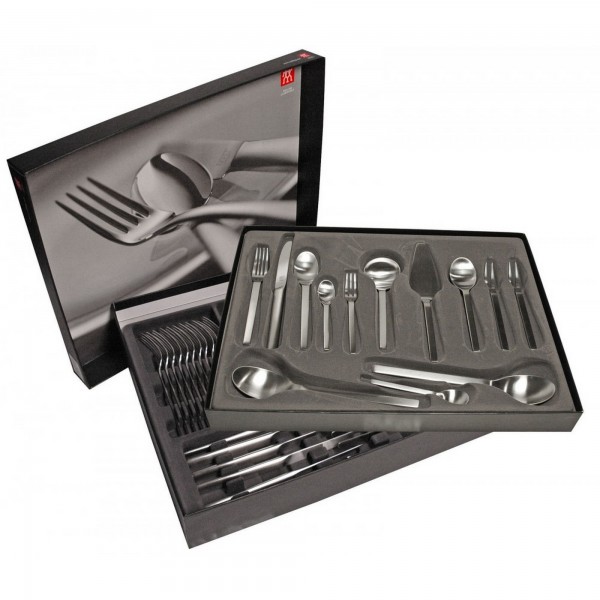 Faqueiro Zwilling Dinner 68 Peças de Aço Inox Alto Brilho