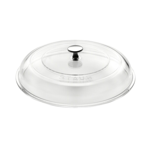 Tampa Staub 28cm de Vidro Borosilicato Temperado