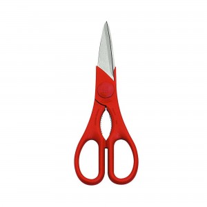 Tesoura de Cozinha Vermelha Zwilling Twin Shears 200mm de Aço Inox