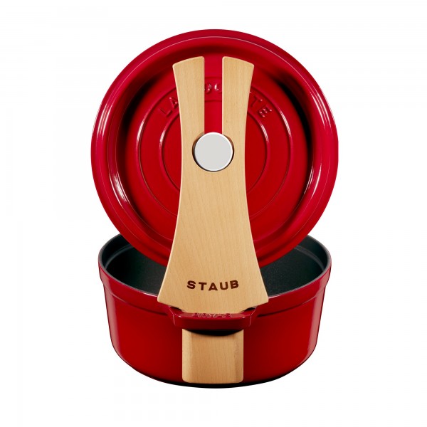 Suporte de Madeira para Tampas Staub Accessories