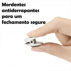 Mini Clipes Magnéticos Oxo Good Grips 8 Peças Brancos