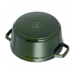 Caçarola Redonda 22cm Verde Basil Staub La Cocotte de Ferro Fundido