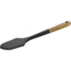 Espátula 30cm Staub Tools Preta de Silicone e Madeira