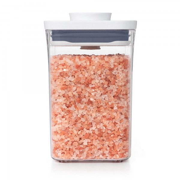 Pote Quadrado 1 litro Oxo Pop 2.0 com Fechamento Hermético