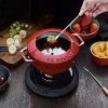 Conjunto para Fondue 16cm Cereja Staub Specialties de Ferro Fundido