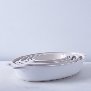 Travessa Oval Cereja 29cm Staub Ceramic