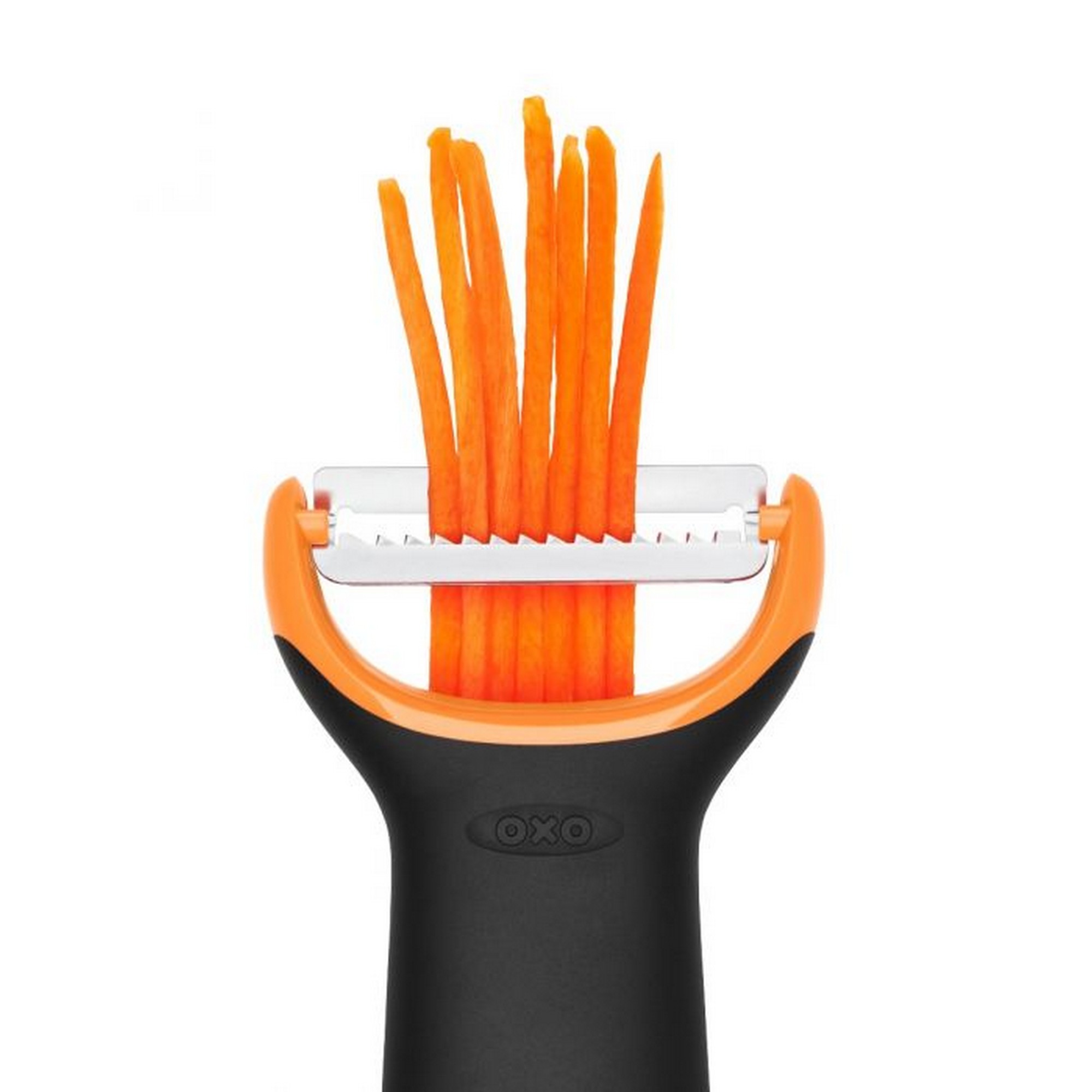 Descascador Dentado Julienne Oxo Good Grips Tipo Y Cor Laranja