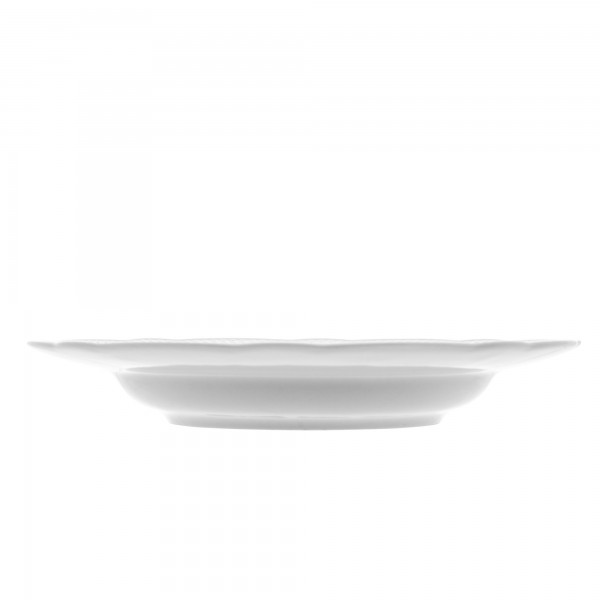 Prato Fundo Wolff Edirne Branca 23cm de Porcelana