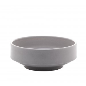 Bowl Wolff Vadim Cinza 16cm de Cerâmica