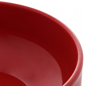 Bowl Wolff Vadim Vermelho 16cm de Cerâmica