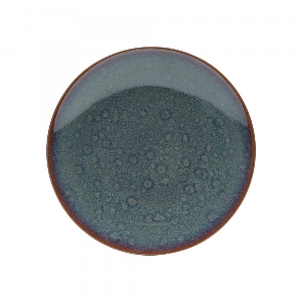 Prato de Sobremesa Wolff Reactive Glaze 22cm 6 Peças de Porcelana